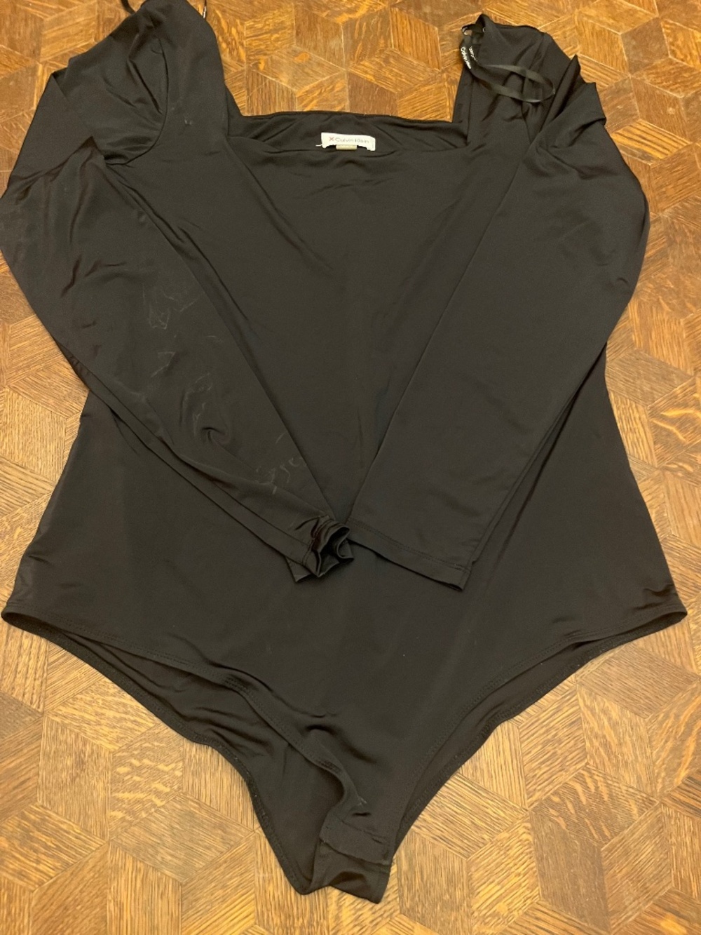 Calvin Klein Women’s Square-Neck Bodysuit